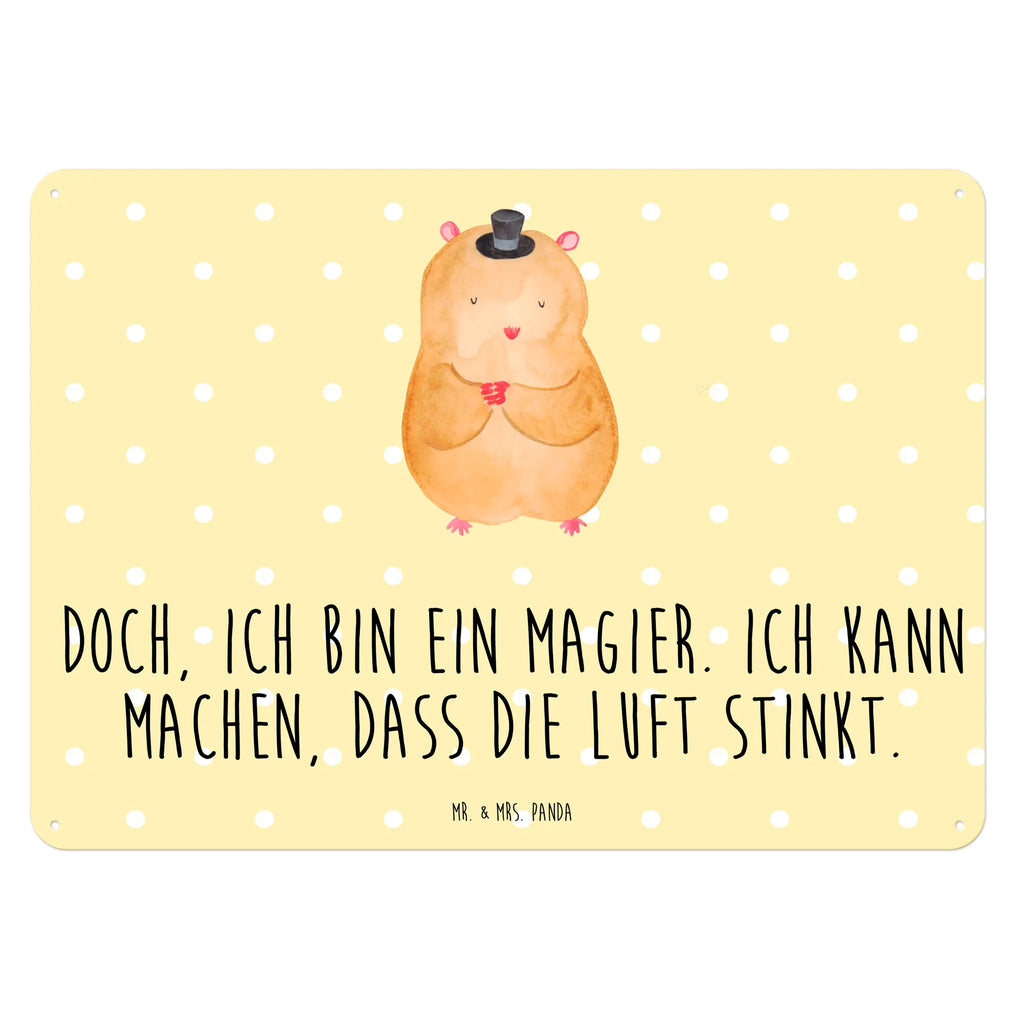 Blechschild Hamster Hut Blechschild Für Männer, Blechschild Groß, Dekoschild Metall, Türschild Metall, Blechschild, Blechschild Zum Aufhängen, Wandschild Metall, Blechschild Für Frauen, Blechschild Büro, Blechschild Küche, Tiere, Tiermotive, Lustige Sprüche, Gute Laune, Hamster, Hut, Zylinder, Zauberer, Zwerghamster, Magier