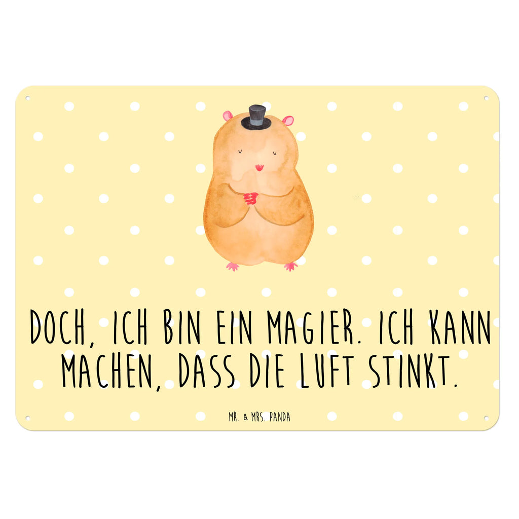 Blechschild Hamster Hut Blechschild Für Männer, Blechschild Groß, Dekoschild Metall, Türschild Metall, Blechschild, Blechschild Zum Aufhängen, Wandschild Metall, Blechschild Für Frauen, Blechschild Büro, Blechschild Küche, Tiere, Tiermotive, Lustige Sprüche, Gute Laune, Hamster, Hut, Zylinder, Zauberer, Zwerghamster, Magier