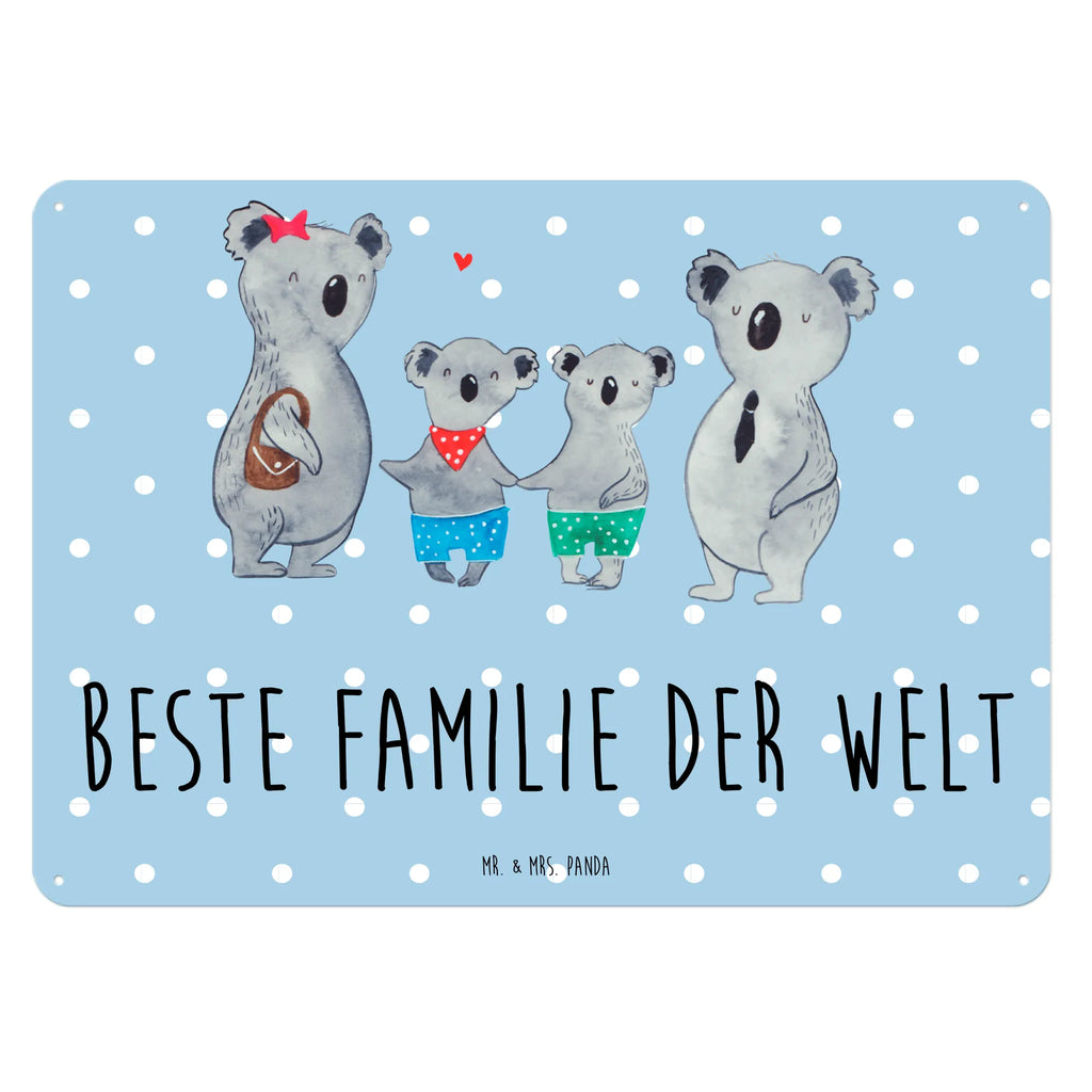 Tin sign Koala family with two kids Blechschild Küche, Dekoschild Metall, Blechschild Zum Aufhängen, Türschild Metall, Blechschild Für Frauen, Blechschild Für Männer, Blechschild Büro, Wandschild Metall, Blechschild, Blechschild Groß, Muttertag, Schwester, Mama, Bruder, Vatertag, Papa, Oma, Opa, Familie, Lieblingsfamilie, Familienzeit, Beste Familie, Koalabär, Familienleben, Koalafamilie, Koala