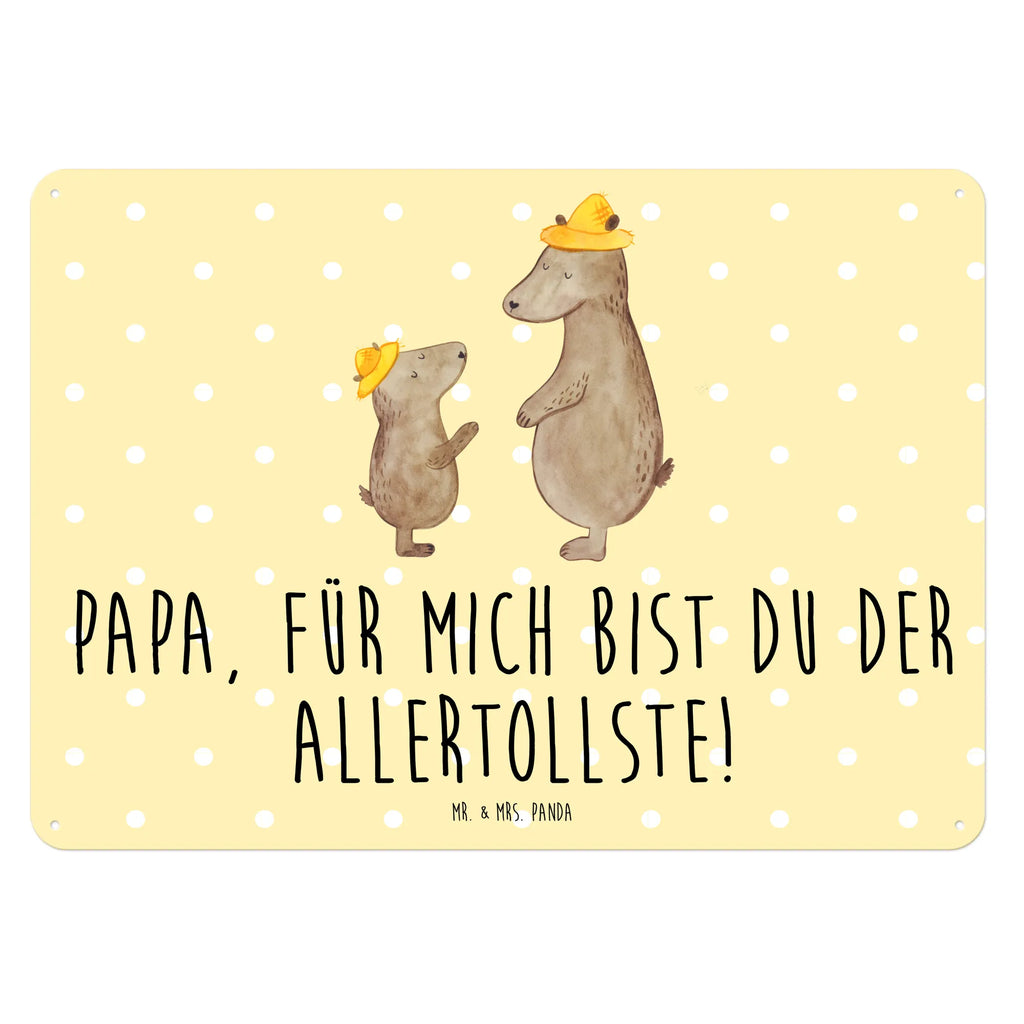 Blechschild Bären mit Hut Blechschild Für Männer, Türschild Metall, Blechschild Groß, Blechschild Für Frauen, Blechschild Büro, Blechschild Küche, Blechschild Zum Aufhängen, Blechschild, Wandschild Metall, Dekoschild Metall, Muttertag, Vatertag, Mama, Papa, Oma, Opa, Familie, Schwester, Bruder, Söhne, Sohn, Vater, Kinder, Kind, Bär, Dad, Daddy, Vater-Sohn, Vorbild, Papi, Bären, Family, Paps, Lieblingsmensch