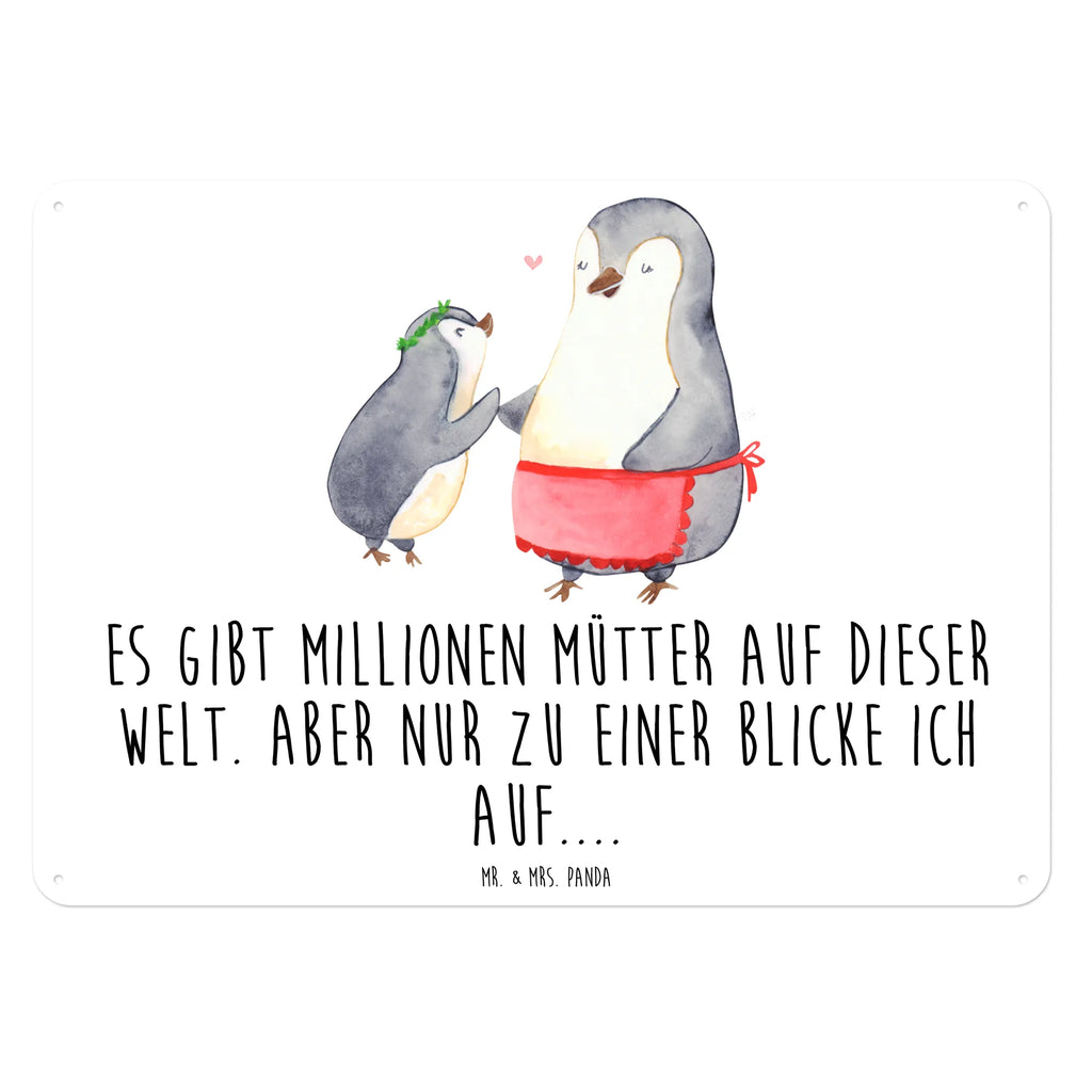 Blechschild Pinguin mit Kind Blechschild Zum Aufhängen, Blechschild Groß, Wandschild Metall, Blechschild Für Frauen, Blechschild Küche, Türschild Metall, Blechschild Büro, Blechschild, Blechschild Für Männer, Dekoschild Metall, Muttertag, Schwester, Mama, Bruder, Vatertag, Papa, Oma, Opa, Familie, Geschenk, Mutter, Geburststag, Mami, Mutti