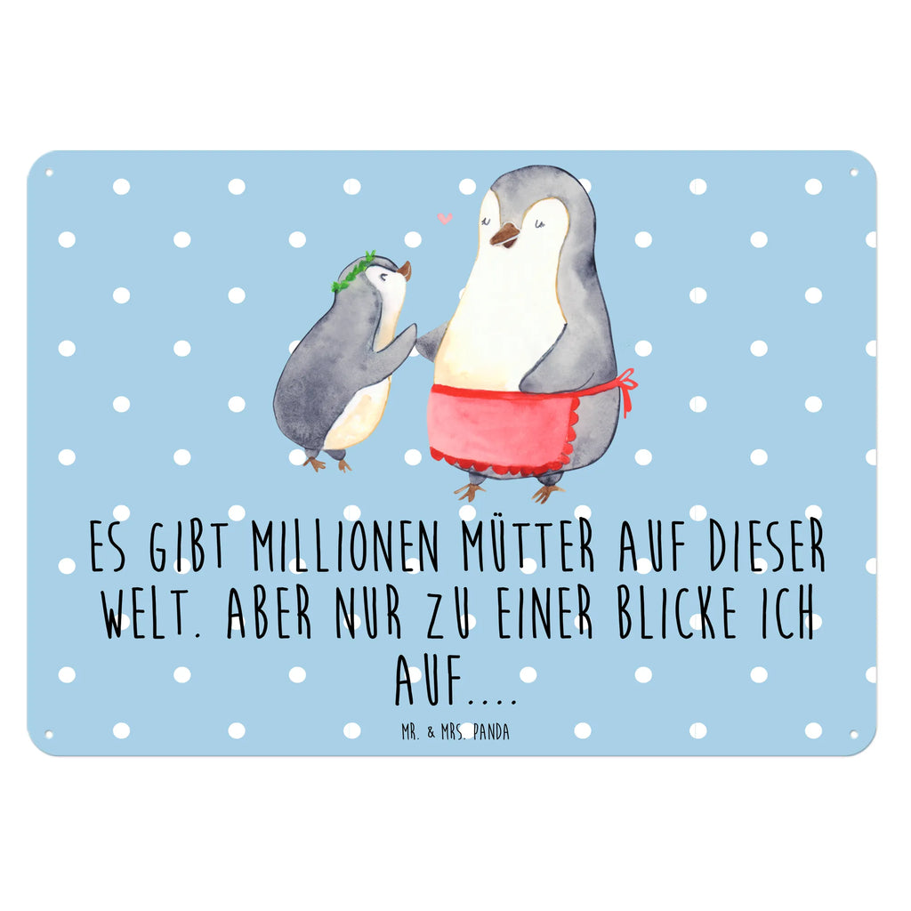 Blechschild Pinguin mit Kind Blechschild Zum Aufhängen, Blechschild Groß, Wandschild Metall, Blechschild Für Frauen, Blechschild Küche, Türschild Metall, Blechschild Büro, Blechschild, Blechschild Für Männer, Dekoschild Metall, Muttertag, Schwester, Mama, Bruder, Vatertag, Papa, Oma, Opa, Familie, Geschenk, Mutter, Geburststag, Mami, Mutti
