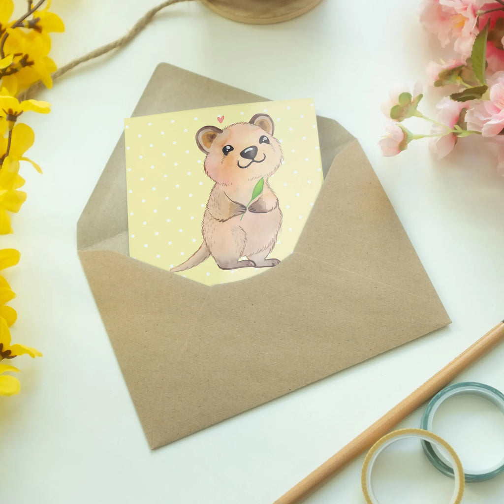 Greetings card Quokka Happy babykarte, Glückwunschkarte, osterkarte, hochzeitskarten, Beileidskarte, vatertagskarte, genesungskarte, Grußkarten, weihnachtskarten, Klappkarte, jubiläumskarte, dankeskarten, kommunionskarte, abiturkarte, Grußkarte, spruchkarte, neujahrskarte, osterkarten, glückwunschkarten, Motivkarte, firmungskarte, valentinstagskarte, einladungskarten, Lustige Sprüche, Tiere, Tiermotive, Gute Laune, Verschieben, Dinge Erledigen, Aufschieberitis, Niedliches Tier, Lustiger Spruch, Quokka
