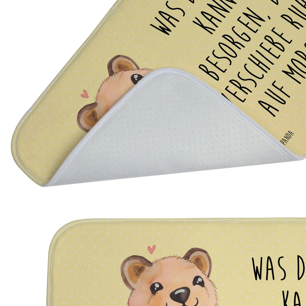 Bath mat Quokka Happy Badläufer, badezimmermatte, badezimmerteppiche, Badematte, wannenvorleger, Badvorleger, Badezimmerteppich, duschmatten, badezimmer läufer, bad läufer, Duschvorleger, fußmatte bad, Teppich Fürs Bad, badezimmermatten, badezimmervorleger, teppich für bad, rutschfeste matte, Badezimmer Matte, Badteppich, badmatten, Bad Fußmatte, duschmatte, Lustige Sprüche, Tiere, Tiermotive, Gute Laune, Lustiger Spruch, Dinge Erledigen, Aufschieberitis, Verschieben, Niedliches Tier, Quokka