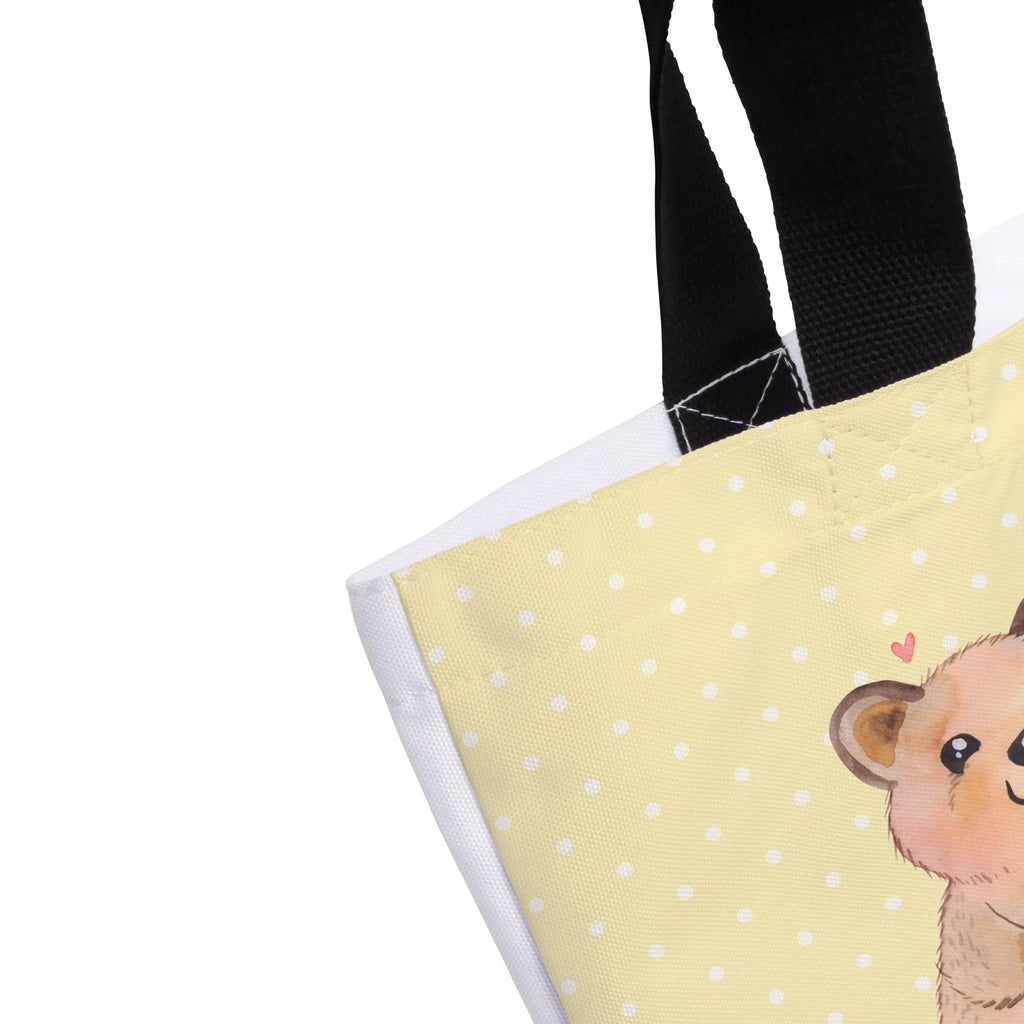 Shopper Quokka Happy Schulbeutel, Schultasche, Strandtasche, Tragebeutel, Shopper, Tasche, Beutel, Alltagstasche, Einkaufsbeutel, Freizeittasche, Einkaufstasche, Tiermotive, Gute Laune, lustige Sprüche, Tiere, Dinge erledigen, Niedliches Tier, Quokka, Aufschieberitis, Lustiger Spruch, Verschieben