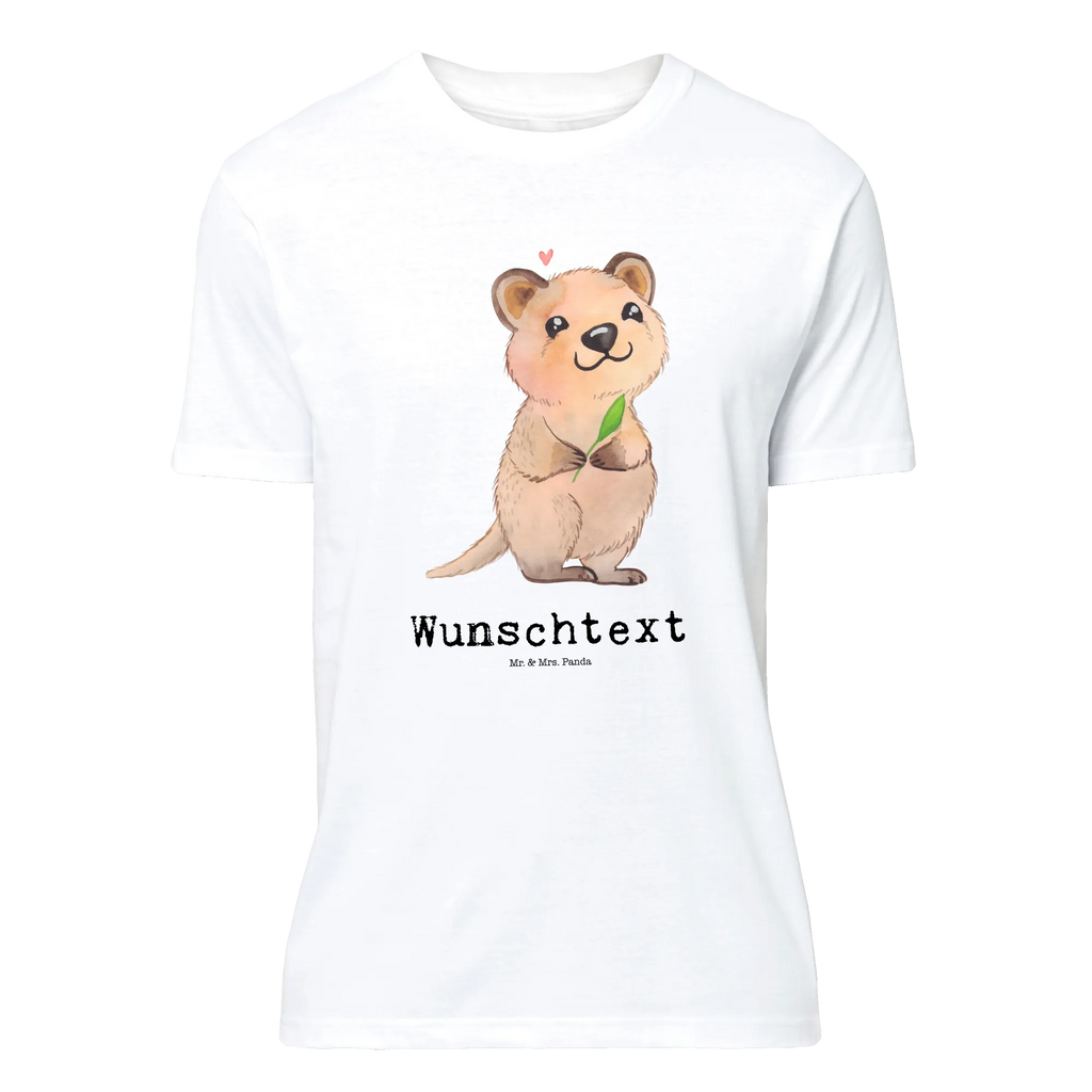 Personalised T-Shirt Quokka Happy T-Shirt Personalisiert, T-Shirt mit Namen, T-Shirt mit Aufruck, Tiere, Tiermotive, Lustige Sprüche, Gute Laune, Niedliches Tier, Lustiger Spruch, Quokka, Verschieben, Aufschieberitis, Dinge Erledigen
