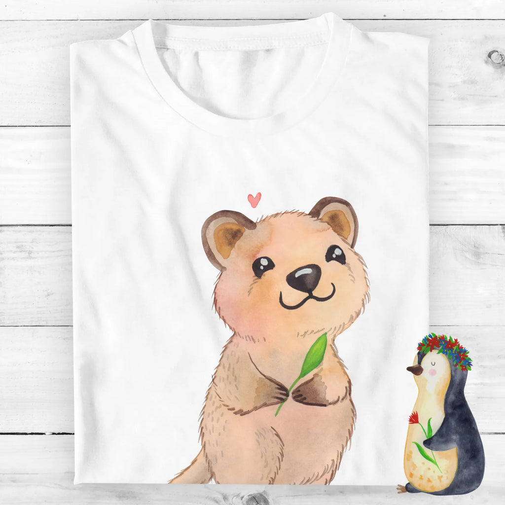 Personalised T-Shirt Quokka Happy T-Shirt Personalisiert, T-Shirt mit Namen, T-Shirt mit Aufruck, Tiere, Tiermotive, Lustige Sprüche, Gute Laune, Niedliches Tier, Lustiger Spruch, Quokka, Verschieben, Aufschieberitis, Dinge Erledigen