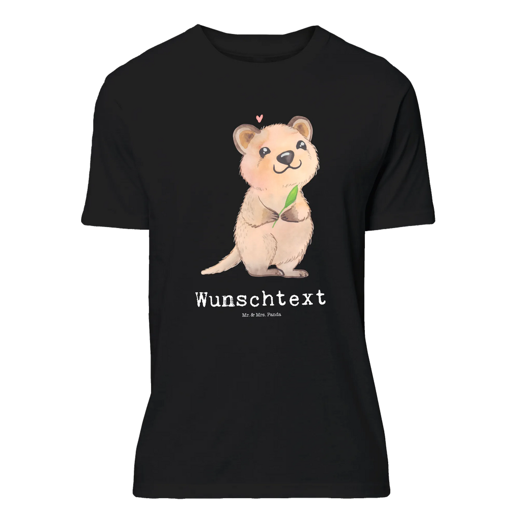 Personalised T-Shirt Quokka Happy T-Shirt Personalisiert, T-Shirt mit Namen, T-Shirt mit Aufruck, Tiere, Tiermotive, Lustige Sprüche, Gute Laune, Niedliches Tier, Lustiger Spruch, Quokka, Verschieben, Aufschieberitis, Dinge Erledigen