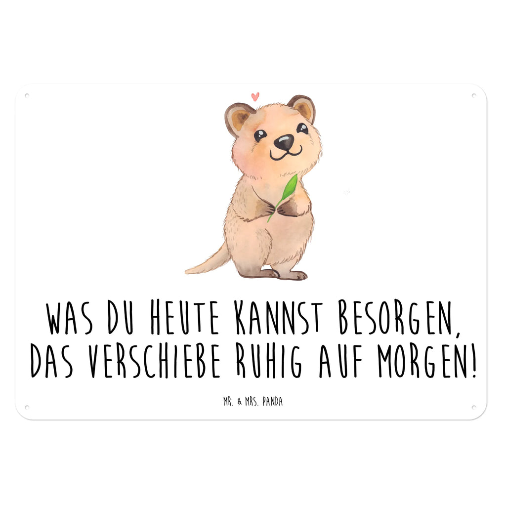 Tin sign Quokka Happy Blechschild Küche, Türschild Metall, Blechschild Groß, Blechschild Zum Aufhängen, Dekoschild Metall, Blechschild Für Frauen, Blechschild Für Männer, Wandschild Metall, Blechschild Büro, Blechschild, Tiere, Gute Laune, Tiermotive, Lustige Sprüche, Niedliches Tier, Verschieben, Lustiger Spruch, Aufschieberitis, Dinge Erledigen, Quokka