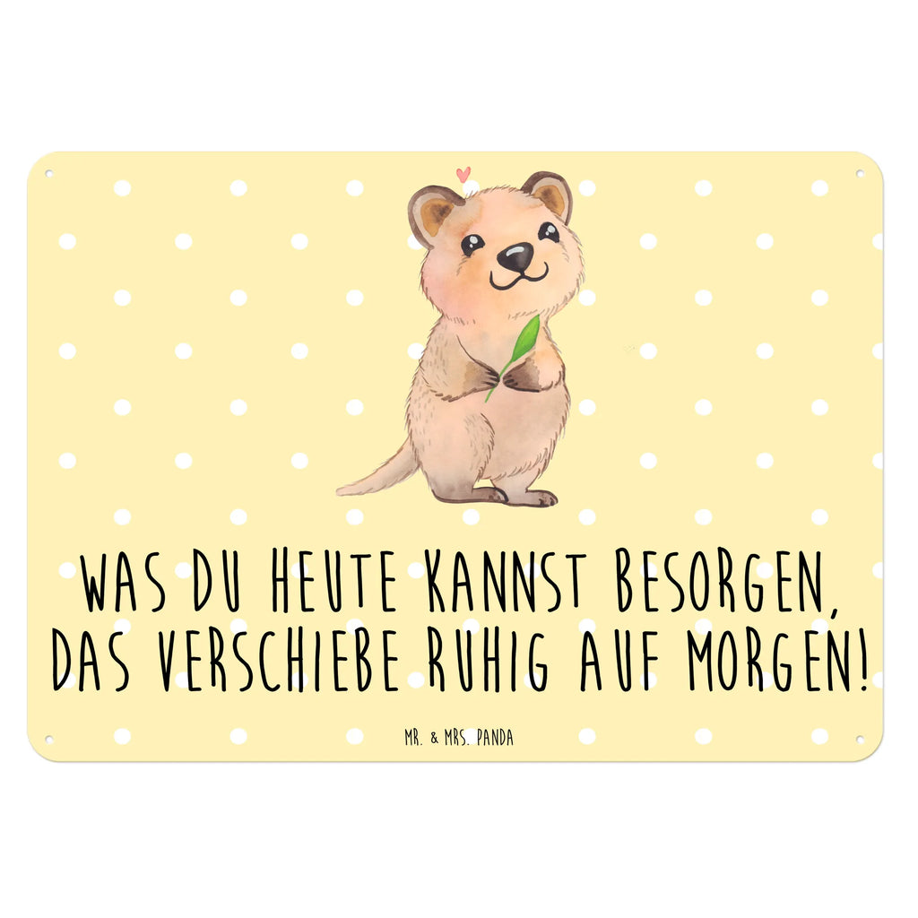 Tin sign Quokka Happy Blechschild Küche, Türschild Metall, Blechschild Groß, Blechschild Zum Aufhängen, Dekoschild Metall, Blechschild Für Frauen, Blechschild Für Männer, Wandschild Metall, Blechschild Büro, Blechschild, Tiere, Gute Laune, Tiermotive, Lustige Sprüche, Niedliches Tier, Verschieben, Lustiger Spruch, Aufschieberitis, Dinge Erledigen, Quokka