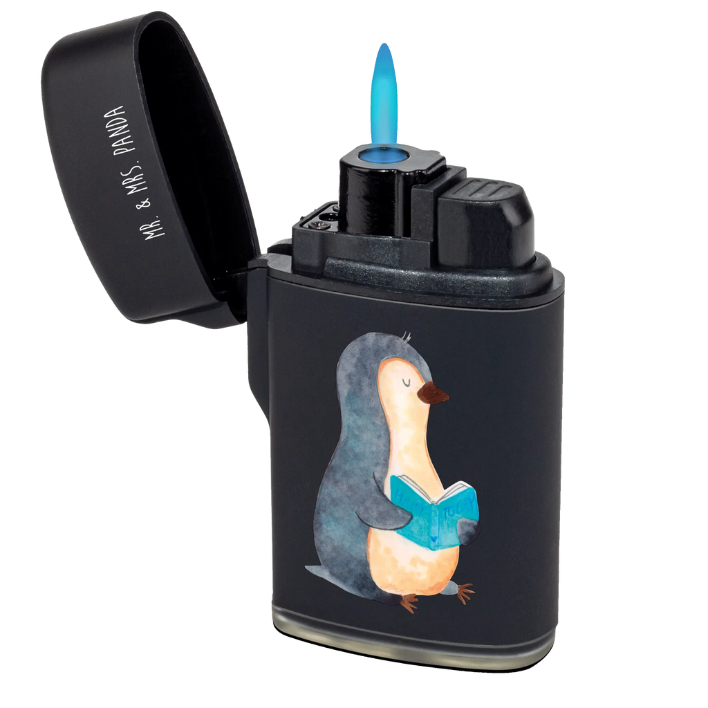 Lighter Penguin A book gas anzünder, sturmfeuerzeuge, Gasfeuerzeug, anzünder, sturmfeuerzeug, Feuerzeuge, Feuerzeug, gasfeuerzeuge, zündgerät, zigarettenanzünder, Pinguin, Freizeit, Nichtstun, Faulenzen, Lesen, Urlaub, Pinguine, Bücherwurm, Ferien, Buch