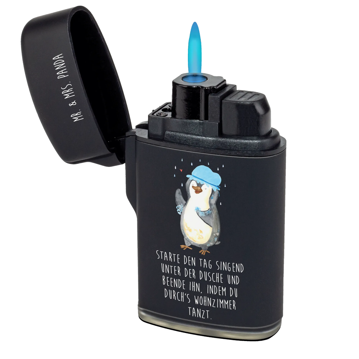 Feuerzeug Pinguin Duschen zigarettenanzünder, Feuerzeug, Gasfeuerzeug, zündgerät, anzünder, gas anzünder, Feuerzeuge, gasfeuerzeuge, sturmfeuerzeuge, sturmfeuerzeug, Zünder, Pinguin, Motivation, Lebensmotto, Neustart, glücklich sein, Neuanfang, Dusche, Pinguine, Duschen