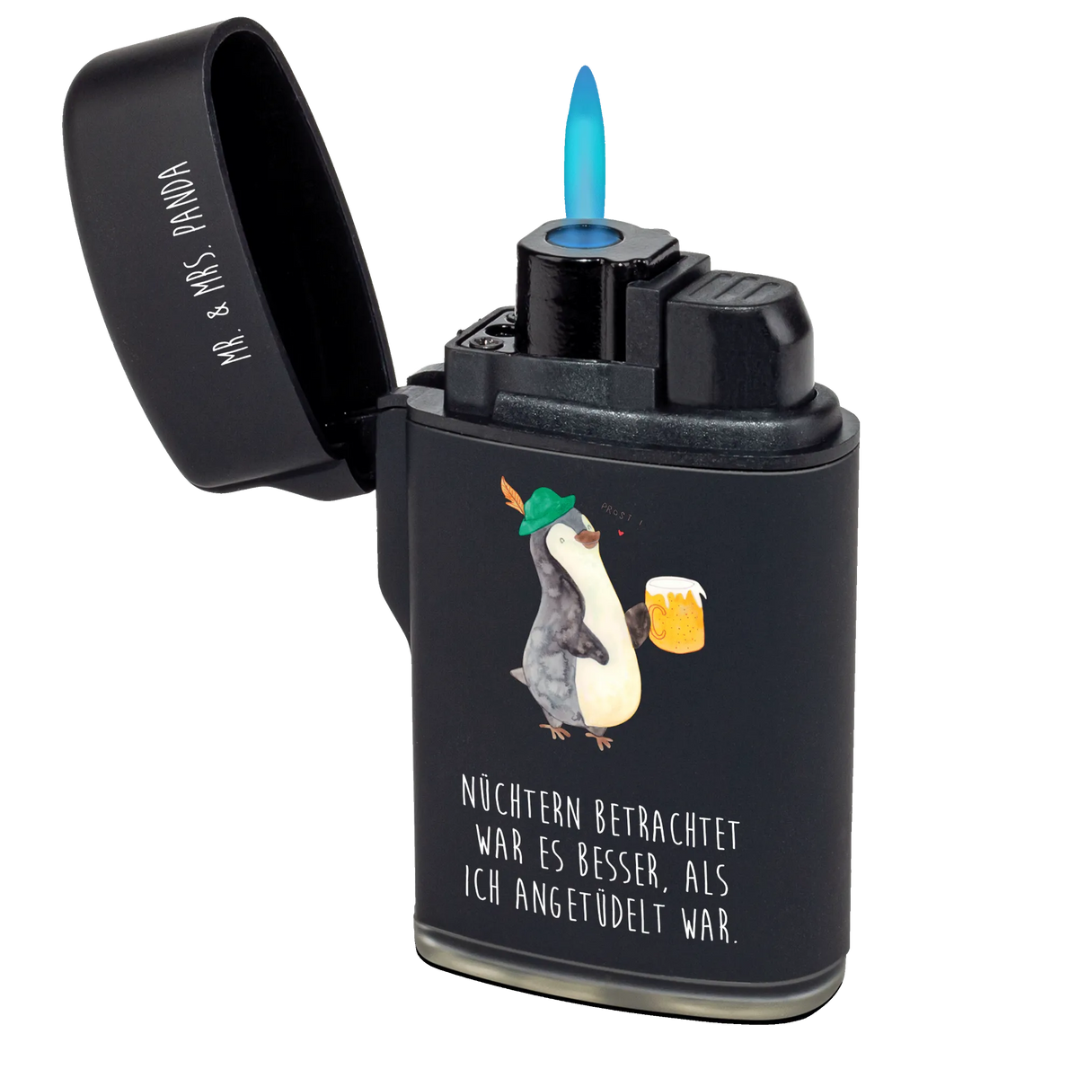 Feuerzeug Pinguin Bier gas anzünder, zündgerät, Zünder, sturmfeuerzeug, gasfeuerzeuge, zigarettenanzünder, Gasfeuerzeug, sturmfeuerzeuge, Feuerzeug, anzünder, Feuerzeuge, Pinguin, Oktoberfest, Pinguine, Bier