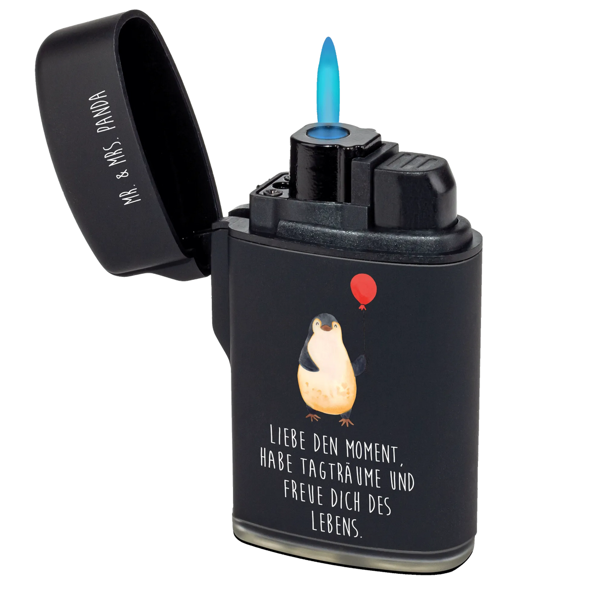 Lighter Penguin balloon Feuerzeug, sturmfeuerzeuge, zigarettenanzünder, gasfeuerzeuge, anzünder, Feuerzeuge, Zünder, sturmfeuerzeug, zündgerät, gas anzünder, Gasfeuerzeug, Pinguin, Pinguine, Beste Freundin, Liebe, Geschenk Freundin, Glück, Motivation, Tagträume, Neustart, Neues Leben, Lebenslust, Luftballon, Geschenkidee
