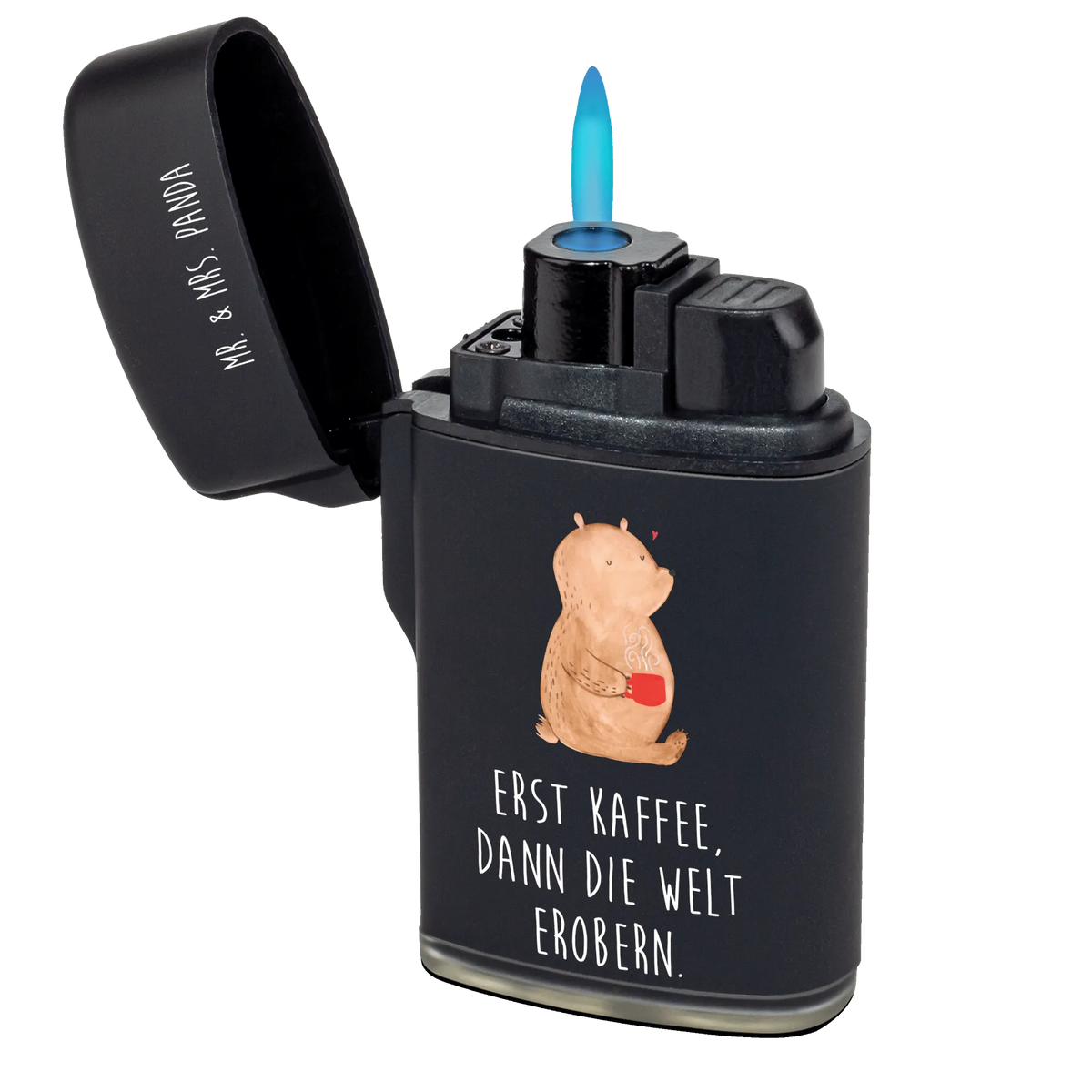 Feuerzeug Bär Kaffee gas anzünder, zündgerät, Feuerzeuge, anzünder, Gasfeuerzeug, Feuerzeug, gasfeuerzeuge, sturmfeuerzeug, zigarettenanzünder, Zünder, sturmfeuerzeuge, Teddy, Bär, Teddybär, Kaffee, Welt Retten, Bären, Coffee, Motivation, Welt Erobern, Morgenroutine, Guten Morgen