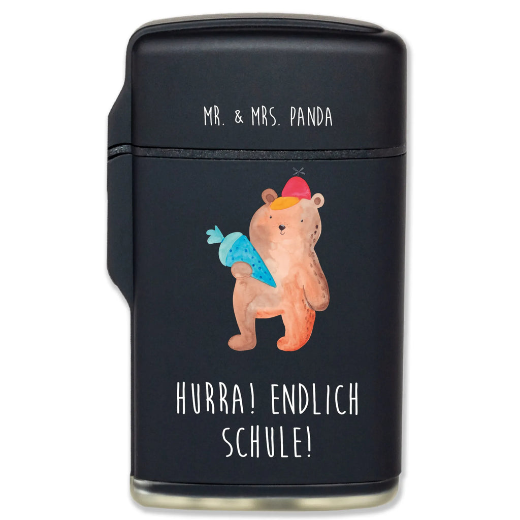 Lighter bear School cone Feuerzeug, Gasfeuerzeug, zigarettenanzünder, gasfeuerzeuge, anzünder, Feuerzeuge, sturmfeuerzeuge, gas anzünder, sturmfeuerzeug, zündgerät, Teddy, Bär, Teddybär, Schule Geschenk, Erster Schultag Geschenk, Schultüte, Schulanfang, Grundschule, Schulbeginn, Bär Motiv, Einschulung Geschenk
