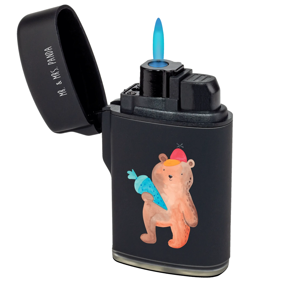 Lighter bear School cone Feuerzeug, Gasfeuerzeug, zigarettenanzünder, gasfeuerzeuge, anzünder, Feuerzeuge, sturmfeuerzeuge, gas anzünder, sturmfeuerzeug, zündgerät, Teddy, Bär, Teddybär, Schule Geschenk, Erster Schultag Geschenk, Schultüte, Schulanfang, Grundschule, Schulbeginn, Bär Motiv, Einschulung Geschenk