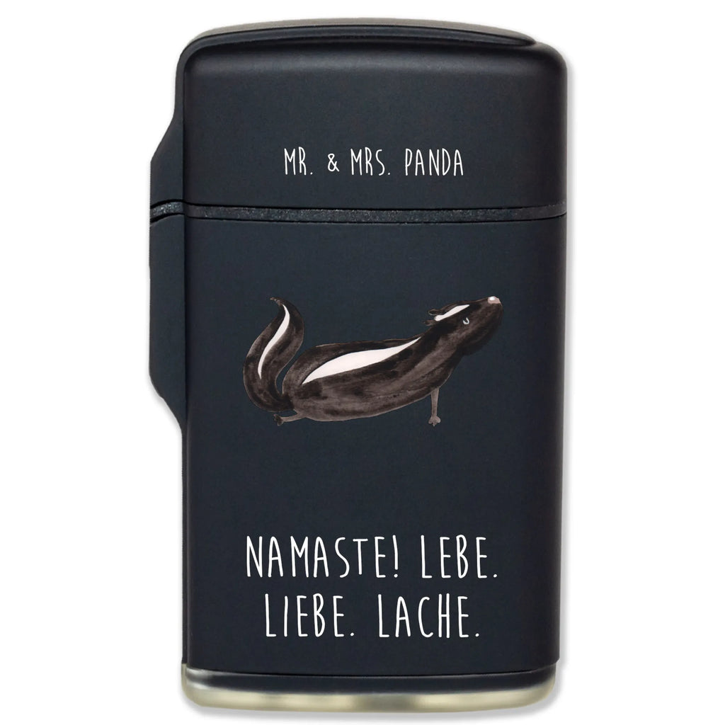 Feuerzeug Stinktier Yoga sturmfeuerzeuge, gasfeuerzeuge, Gasfeuerzeug, zigarettenanzünder, Feuerzeuge, gas anzünder, sturmfeuerzeug, zündgerät, anzünder, Feuerzeug, Stinktier, Skunk, Stinker, Namaste, Lebe, Raubtier, Lache, Yoga, Wildtier, Stinki, Liebe