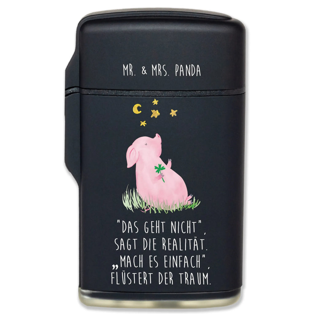 Lighter Pig Luck Feuerzeug, Feuerzeuge, Sturmfeuerzeug, Gasfeuerzeug, Luxus Feuerzeug, Sturmfeuerzeug nachfüllbar, Tiermotive, Gute Laune, lustige Sprüche, Tiere, Glücksschwein. Glück, Schwein, Schweinchen, Sterne, Sernchen, Ziele, Träume, Motivation, Glücksbringer