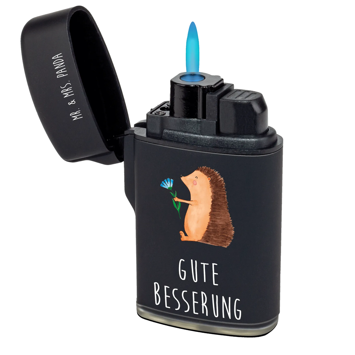 Feuerzeug Igel Blumen sturmfeuerzeug, zigarettenanzünder, Gasfeuerzeug, anzünder, sturmfeuerzeuge, Zünder, Feuerzeuge, gasfeuerzeuge, gas anzünder, Feuerzeug, zündgerät, Lustige Sprüche, Tiere, Tiermotive, Gute Laune, Krankenhaus, Igel, krank, Gute Besserung, Besuch, Krankheit, Genesungswünsche