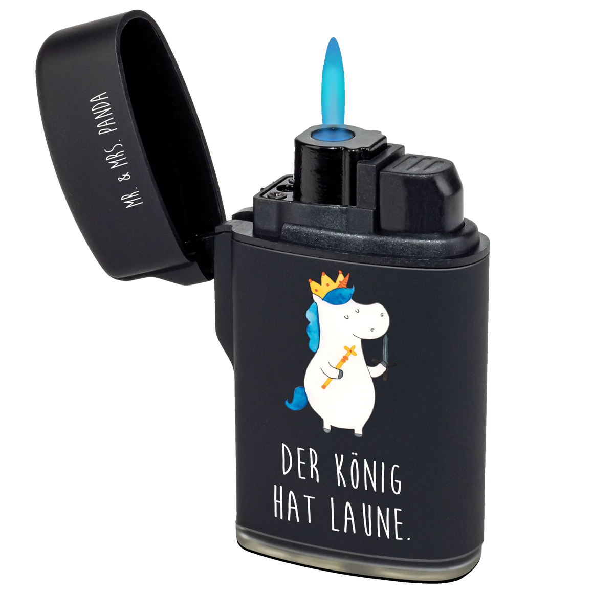 Feuerzeug Einhorn König mit Schwert Zünder, sturmfeuerzeug, zigarettenanzünder, sturmfeuerzeuge, zündgerät, gasfeuerzeuge, Feuerzeuge, Feuerzeug, gas anzünder, anzünder, Gasfeuerzeug, Unicorn, Einhorn, Einhörner, Einhorn Deko, Mittelalter, Ritter, König