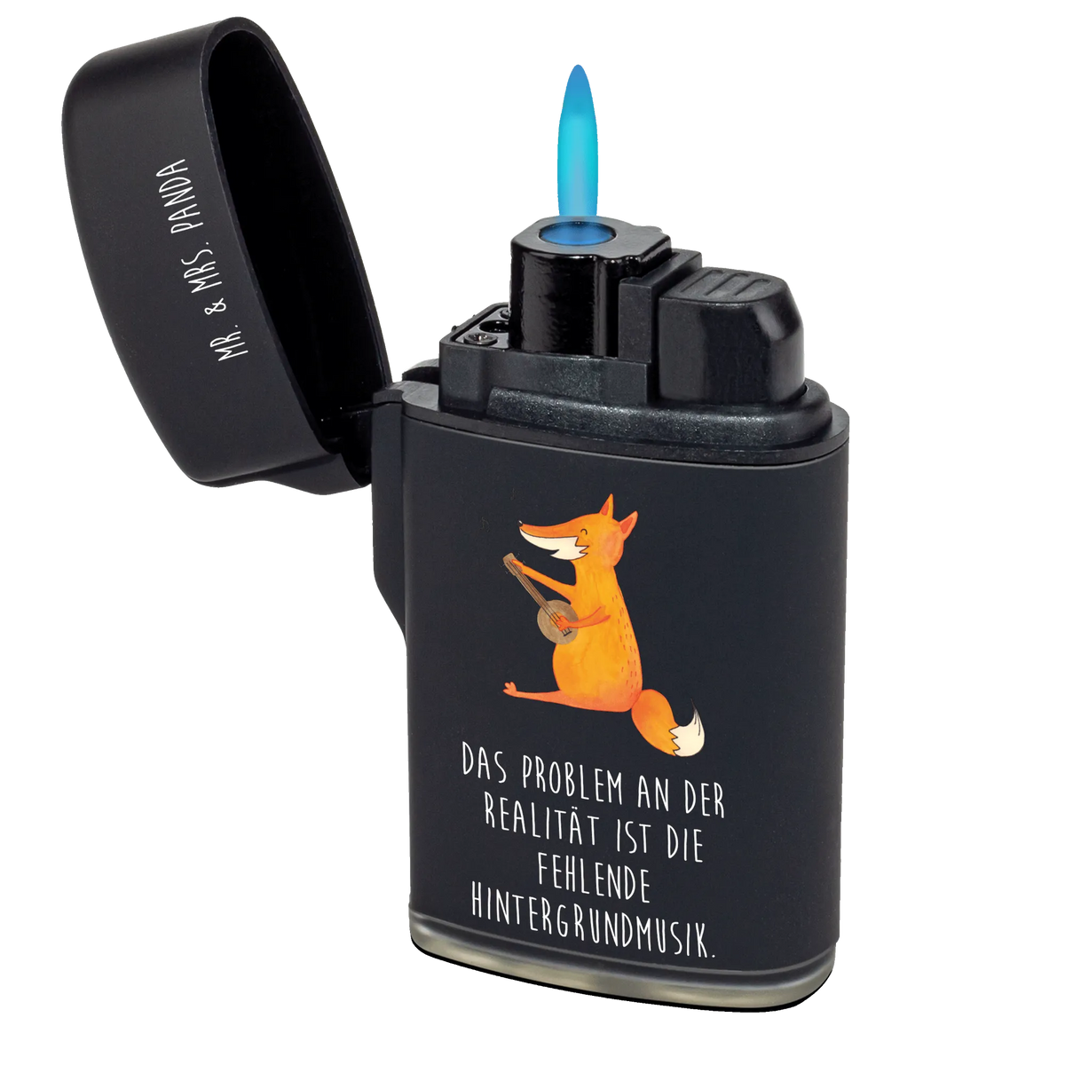 Feuerzeug Fuchs Gitarre zündgerät, gas anzünder, Zünder, Feuerzeuge, Gasfeuerzeug, sturmfeuerzeuge, gasfeuerzeuge, zigarettenanzünder, anzünder, Feuerzeug, sturmfeuerzeug, Fuchs, Gitarre, Musikerin, Geschenk Musiker, Füchse, Sängerin, Musik Spruch, Sänger