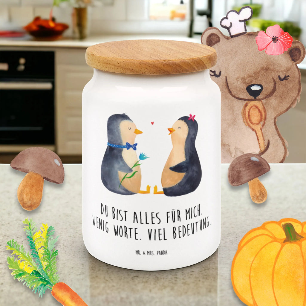 Storage jar Penguin pair cookie jar, storage jar, food storage container, canister, snack jar, bulk food storage, treat jar, preservative jar, ceramic jar, pantry storage, kitchen storage solutions, kitchen canister, airtight container, Penguin, North Pole, Winter, Penguins, penguins, penguin, love gift, proof of love, wedding gift, dream couple, lovers, engagement, love, anniversary, great love, wedding day, wedding