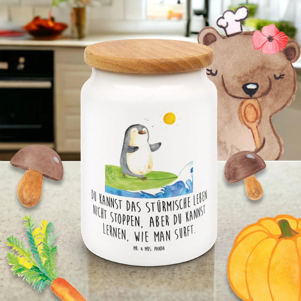 Pojemnik na żywność Pingwin surfista Pinguin