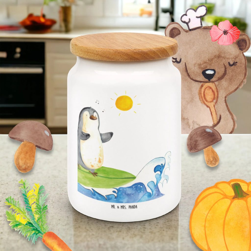 Pojemnik na żywność Pingwin surfista Pinguin