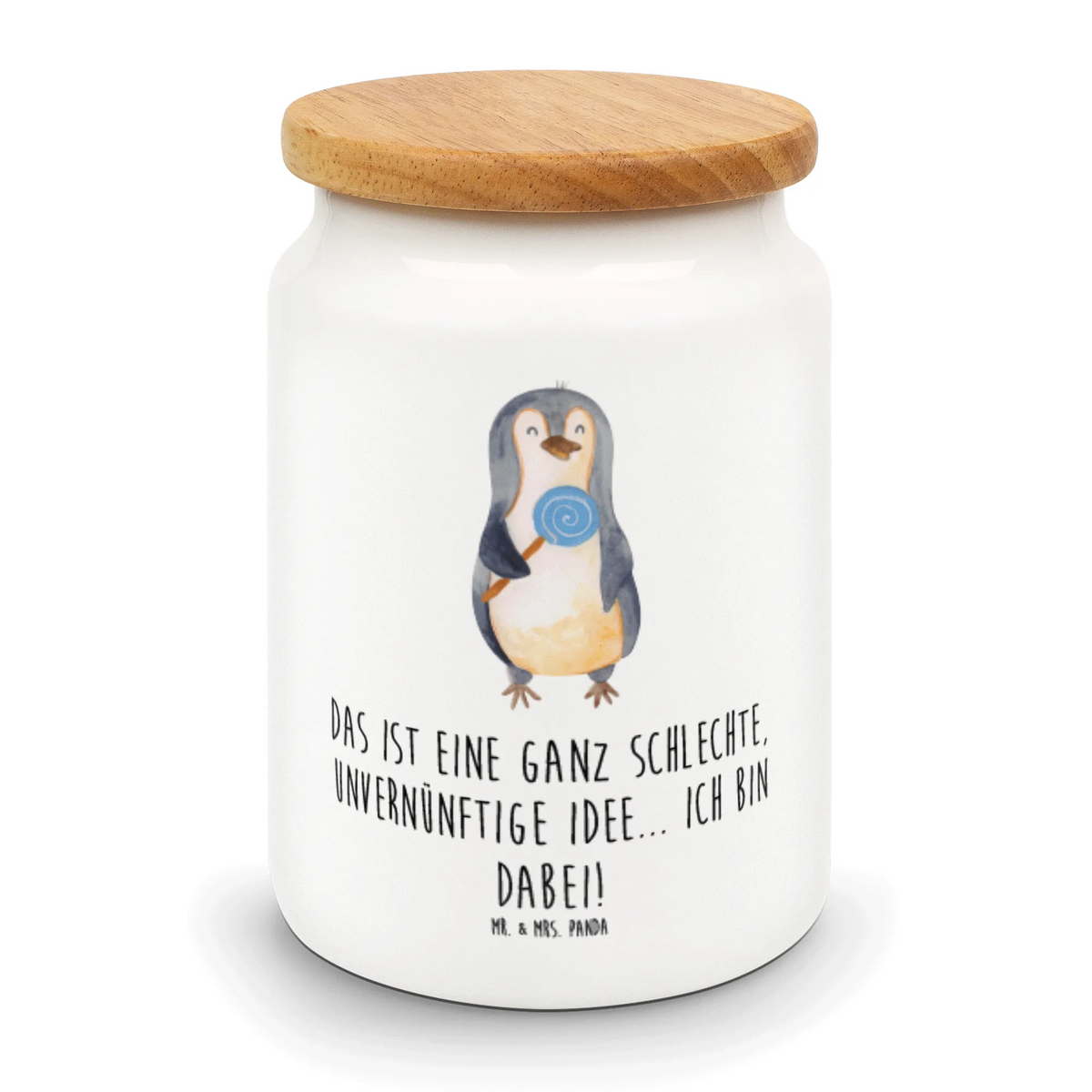 Vorratsdose Pinguin Lolli behälter, tee behälter, salzdose, vorratsgefäß, vorratsbox, Vorratsdose, Snackdose, Teedose, müslidose, Aromadose, Dose, Vorratsbehälter, keramikdose, Frischhaltedose, gebäckdose, Aufbewahrungsdose, leckerlidose, Kaffeedose, Lebensmittelbehälter, Biskuitdose, aufbewahrungsbehälter, Keksdose, bonbondose, zuckerdose, Pinguin, Gauner, Rebell, Lolli, Pinguine, Blödsinn, Süßigkeiten, Ganove, Rabauke, Spruch