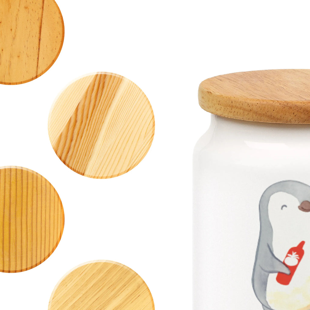 Pojemnik na żywność pingwin frytki Miłość, partner, przyjaciel, przyjaciółka, mąż, żona, wesele, zaręczyny, prośba o rękę, prezent miłosny, rocznica, dzień ślubu