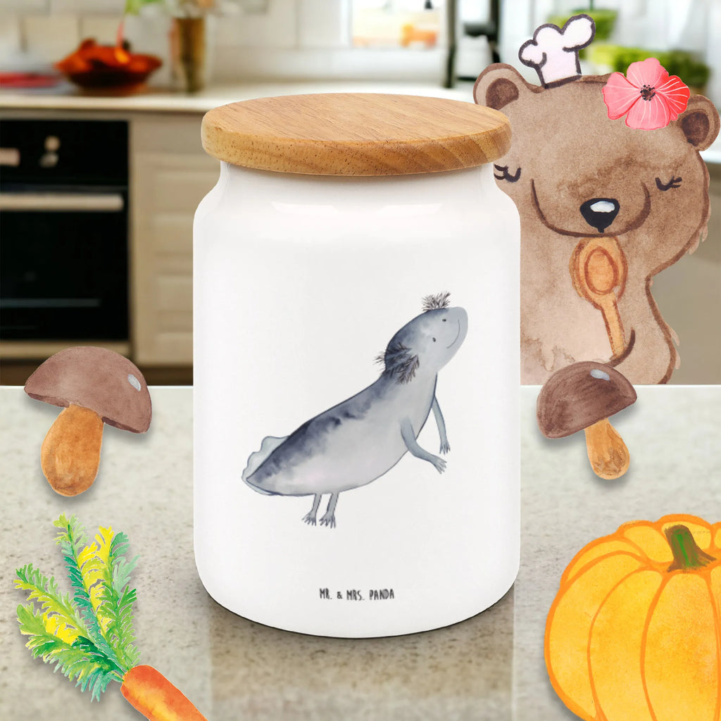 Pojemnik na żywność ajolotl pływanie Axolotl, Molch