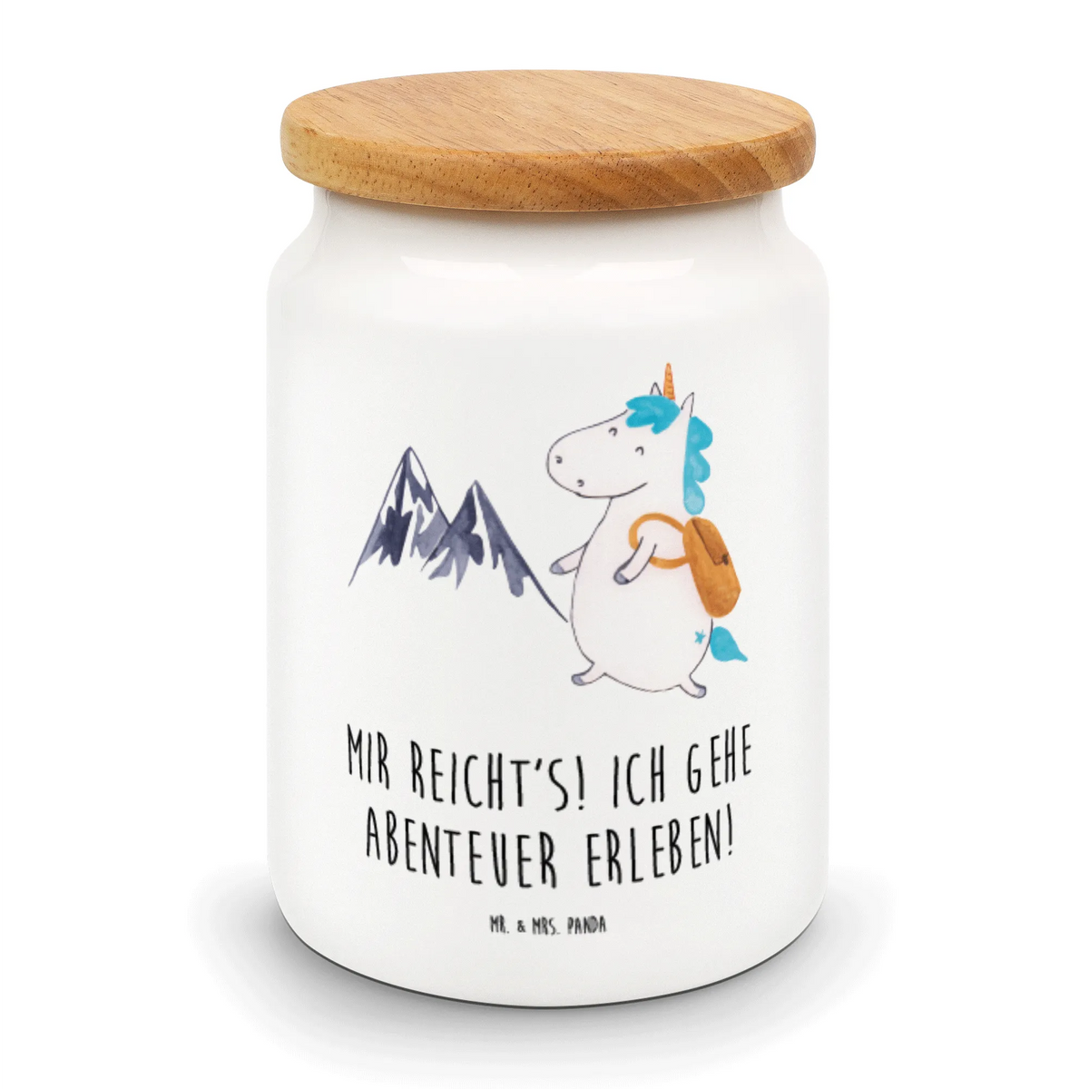 Vorratsdose Einhorn Bergsteiger aufbewahrungsbehälter, bonbondose, gebäckdose, vorratsgefäß, tee behälter, salzdose, behälter, Keksdose, müslidose, Aufbewahrungsdose, Kaffeedose, Vorratsbehälter, Frischhaltedose, Teedose, vorratsbox, Snackdose, Aromadose, Vorratsdose, Biskuitdose, keramikdose, leckerlidose, zuckerdose, Lebensmittelbehälter, Dose, Unicorn, Einhorn, Einhörner, Einhorn Deko, Berge, Reisen, Weltenbummler, Entdecker, Urlaub, Abenteuer, Bergsteiger, Weltreise, Abenteurer