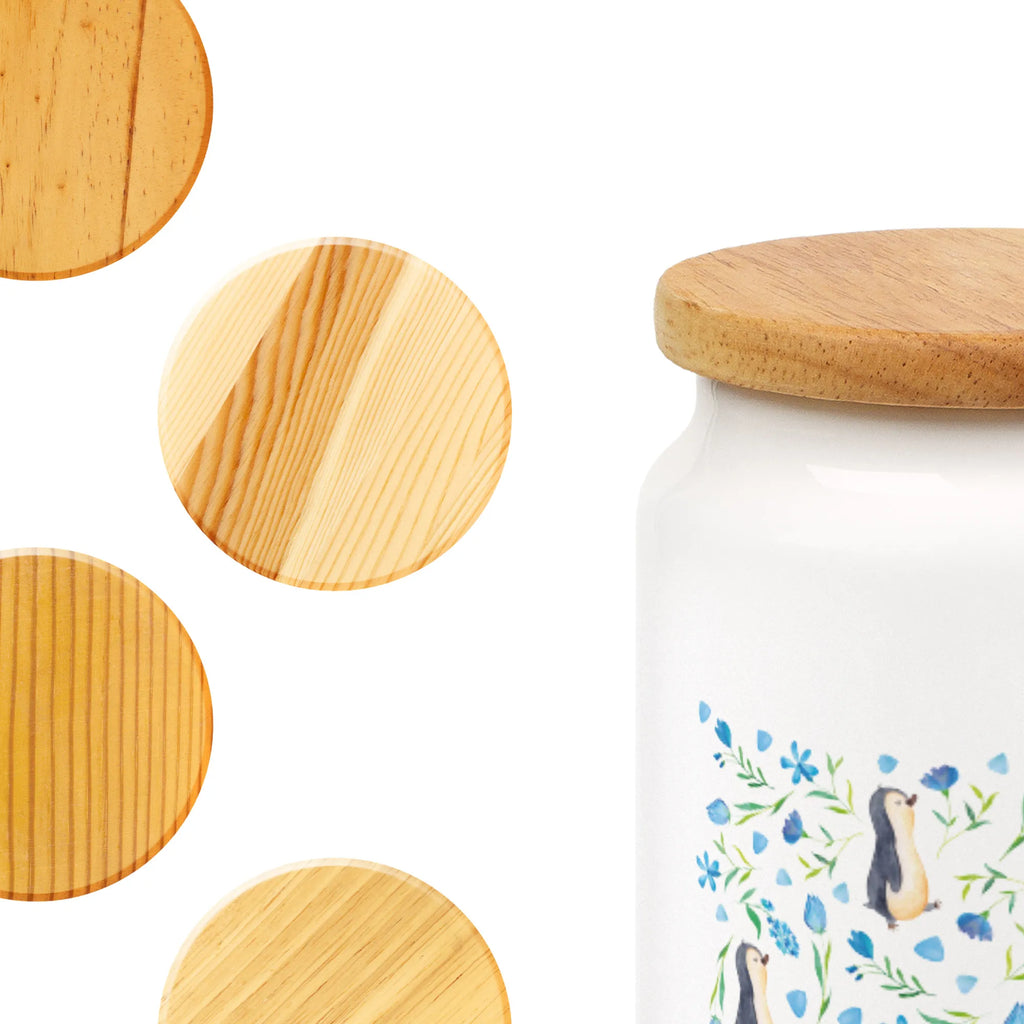 Storage jar Penguin Love Design snack jar, pantry storage, kitchen canister, kitchen storage solutions, airtight container, ceramic jar, treat jar, bulk food storage, preservative jar, canister, cookie jar, food storage container, storage jar