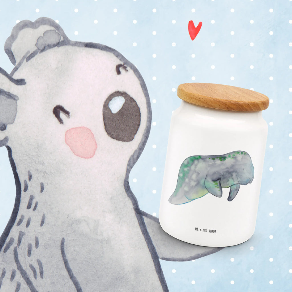 Pojemnik na żywność manat Relaks Vorratsbehälter, leckerlidosen, leckerlidose, Lebensmittelbehälter, zuckerdose, Vorratsdose Mit Deckel, Vorratsdose, Aufbewahrungsdosen, keramikdose, gebäckdose, bonbondose, Frischhaltedose Mit Deckel, Vorratsglas, Frischhaltedose, Frischhaltedosen, Dose, keksdosen, Keksdose, müslidose, Teedose, Aufbewahrungsdose, tee behälter, Aufbewahrungsdose Mit Deckel, aufbewahrungsbehälter, Kaffeedose, Vorratsdosen, Meer, Urlaub, Meerestiere, Seekühe, Diätwahn, Abnehmen, Zucker, Essen, Süßigkeiten, Seekuh, Diät