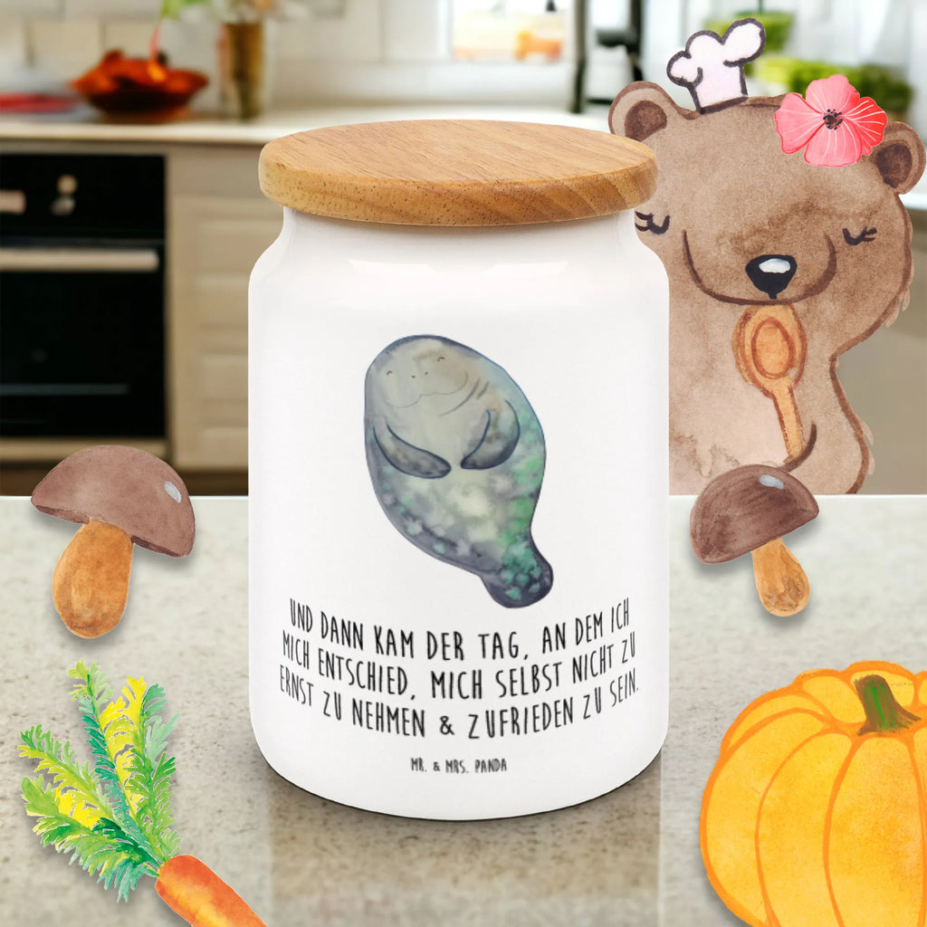 Vorratsdose Seekuh Happy Teedose, Dose, Kaffeedose, Vorratsbehälter, zuckerdose, Aufbewahrungsdosen, Vorratsdosen, Vorratsdose, keksdosen, Frischhaltedose, Aufbewahrungsdose Mit Deckel, leckerlidosen, Frischhaltedosen, keramikdose, bonbondose, gebäckdose, Frischhaltedose Mit Deckel, aufbewahrungsbehälter, Vorratsdose Mit Deckel, Keksdose, leckerlidose, müslidose, tee behälter, Vorratsglas, Lebensmittelbehälter, Aufbewahrungsdose, Meer, Urlaub, Meerestiere, Neustart, Zufrieden, Respekt, Neuanfang, Seekuh, Freundin, Liebeskummer, Achtsamkeit, Selbstliebe, Seekühe