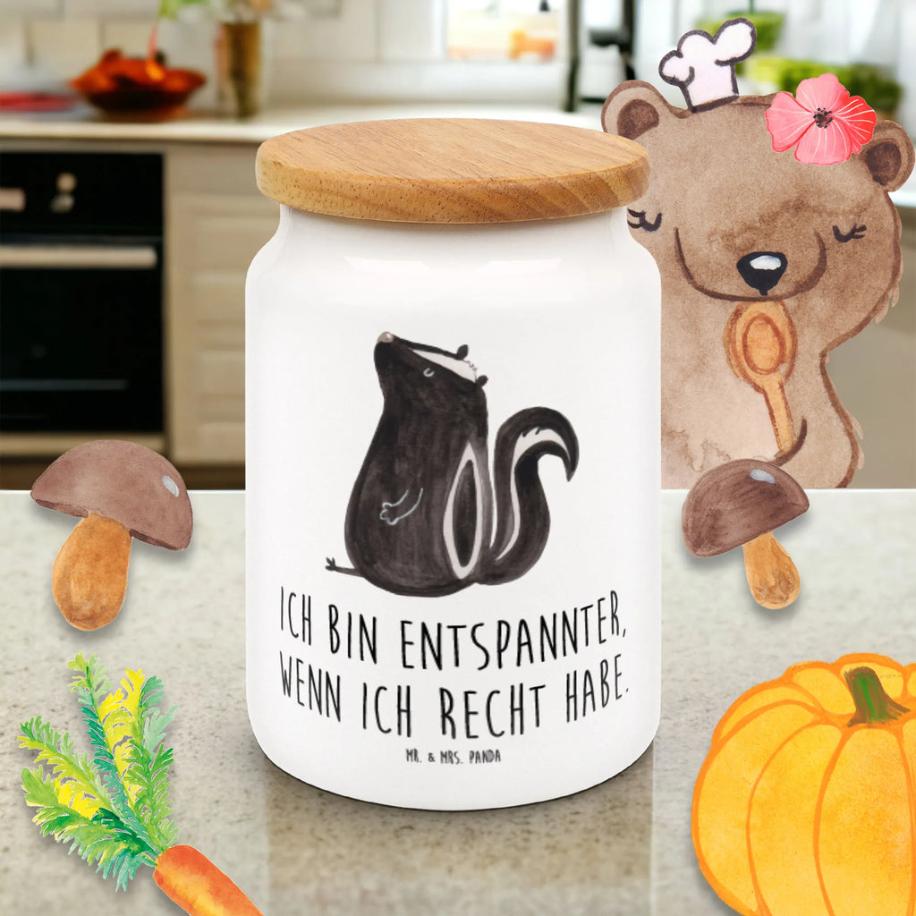 Storage jar skunk Sit kitchen canister, ceramic jar, treat jar, pantry storage, snack jar, airtight container, food storage container, canister, kitchen storage solutions, bulk food storage, cookie jar, storage jar, preservative jar, Skunk, law, wild animal, slogan, office, predator, know-it-all, stinker, skunk, stinky