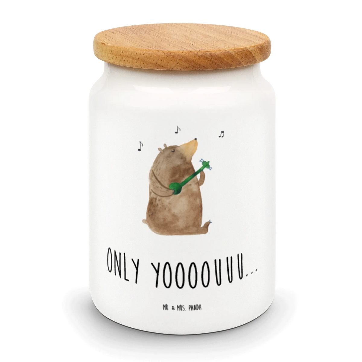 Vorratsdose Bär Gitarre vorratsbox, müslidose, Frischhaltedose, zuckerdose, Lebensmittelbehälter, Snackdose, Keksdose, leckerlidose, Teedose, Dose, keramikdose, aufbewahrungsbehälter, salzdose, Aufbewahrungsdose, gebäckdose, tee behälter, bonbondose, vorratsgefäß, Vorratsbehälter, Aromadose, Kaffeedose, Biskuitdose, behälter, Vorratsdose, Teddy, Bär, Teddybär