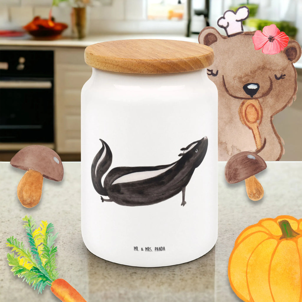 Vorratsdose Stinktier Yoga gebäckdose, müslidose, Vorratsdose Mit Deckel, Lebensmittelbehälter, bonbondose, Vorratsdose, Aufbewahrungsdosen, leckerlidose, Frischhaltedose Mit Deckel, Kaffeedose, Frischhaltedosen, Vorratsglas, aufbewahrungsbehälter, tee behälter, Vorratsdosen, Teedose, zuckerdose, keksdosen, Frischhaltedose, leckerlidosen, keramikdose, Vorratsbehälter, Aufbewahrungsdose, Aufbewahrungsdose Mit Deckel, Keksdose, Dose, Stinktier, Skunk, Stinki, Yoga, Lache, Raubtier, Stinker, Wildtier, Namaste, Lebe, Liebe