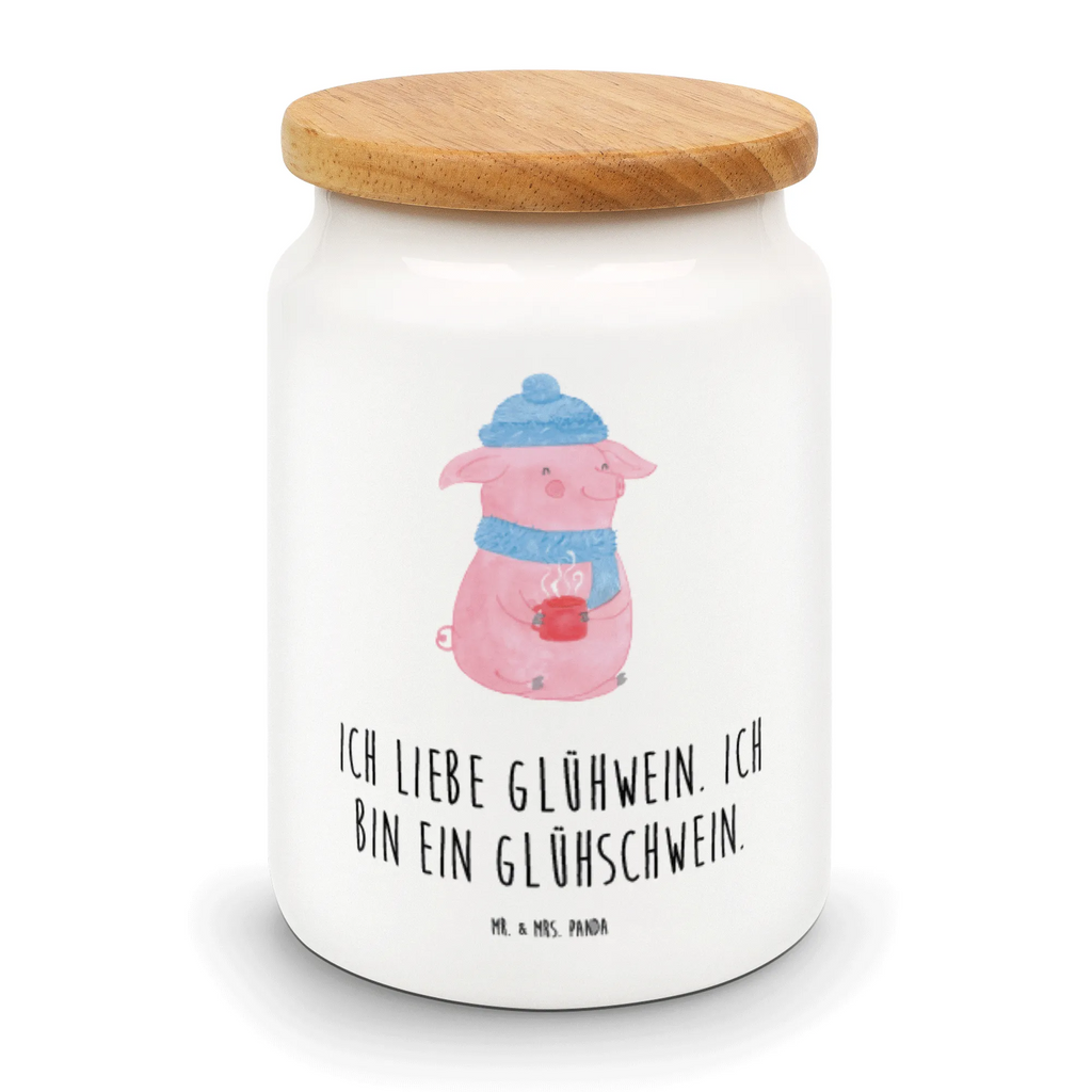 Storage jar Pig Mulled wine preservative jar, airtight container, canister, bulk food storage, kitchen storage solutions, food storage container, snack jar, ceramic jar, pantry storage, cookie jar, treat jar, kitchen canister, storage jar, Winter, Christmas, Christmas time, snow, mulled wine, punch, Christmas market, mulled pig