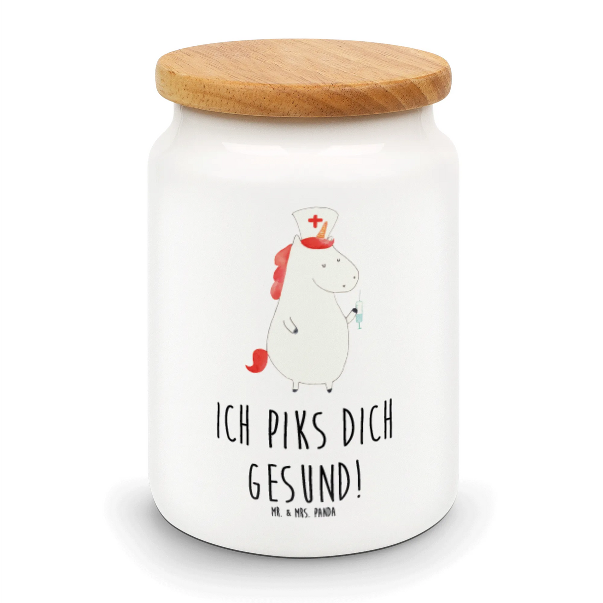 Storage jar unicorn Nurse keramikdose, Aufbewahrungsdose, Biskuitdose, Vorratsdose, aufbewahrungsbehälter, Keksdose, Dose, bonbondose, vorratsbox, müslidose, behälter, gebäckdose, vorratsgefäß, Lebensmittelbehälter, salzdose, tee behälter, zuckerdose, Kaffeedose, Frischhaltedose, leckerlidose, Vorratsbehälter, Teedose, Snackdose, Aromadose, Unicorn, Einhorn, Einhörner, Einhorn Deko, Krankenpfleger Geschenk, Krankenpflegerin, Krankenschwester Dankeschön, Krankenhaus, Ärztin Geschenk, Krankenschwester Geschenk