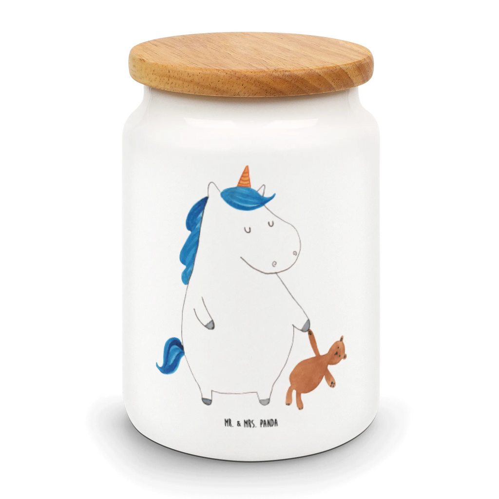 Storage jar unicorn teddy food storage container, canister, airtight container, storage jar, kitchen canister, bulk food storage, treat jar, kitchen storage solutions, snack jar, pantry storage, cookie jar, ceramic jar, preservative jar, unicorn, unicorns, good night, girlfriend, sleep, bed, child gift, dreaming, single life, Unicorn, sweet, child present, single