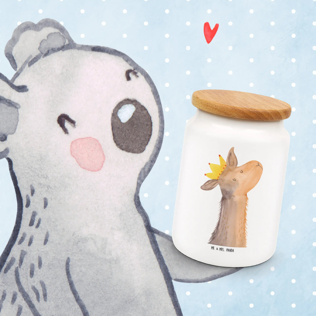 Pojemnik na żywność Głowa lamy król Lama, Alpaka