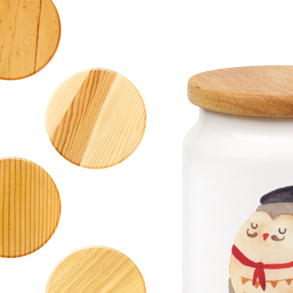 Storage jar Owl France snack jar, cookie jar, ceramic jar, bulk food storage, airtight container, kitchen storage solutions, storage jar, canister, pantry storage, food storage container, treat jar, kitchen canister, preservative jar, owl, forest animal, bird, nocturnal, gift ideas, birthday present, illustrated, funny, romantic gift, owl decor, Say French, Owls, hibou, Owl, Say beautiful, France, Owl decoration, Life is beautiful, La vie est belle