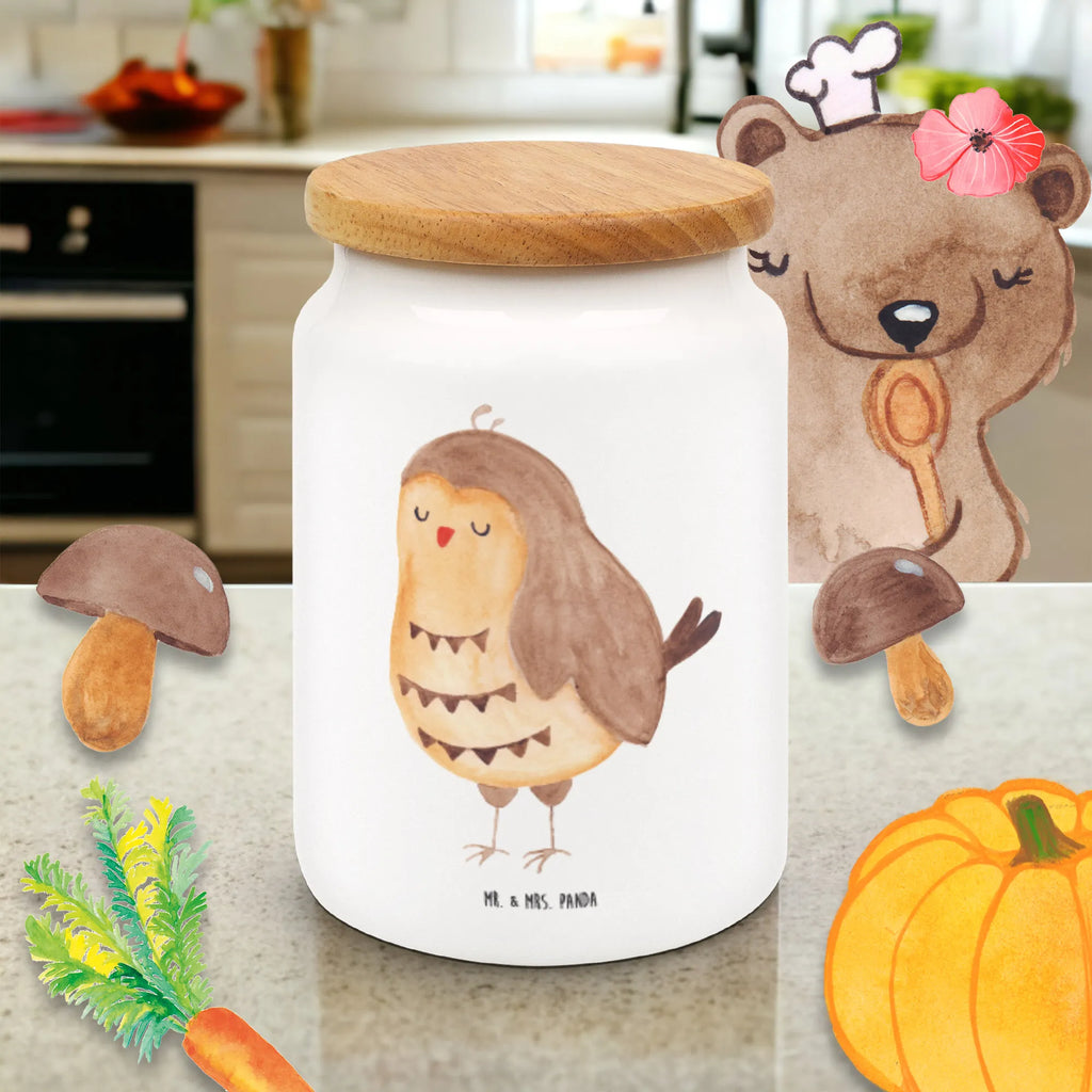 Pojemnik na żywność sowa zadowolona Sowa