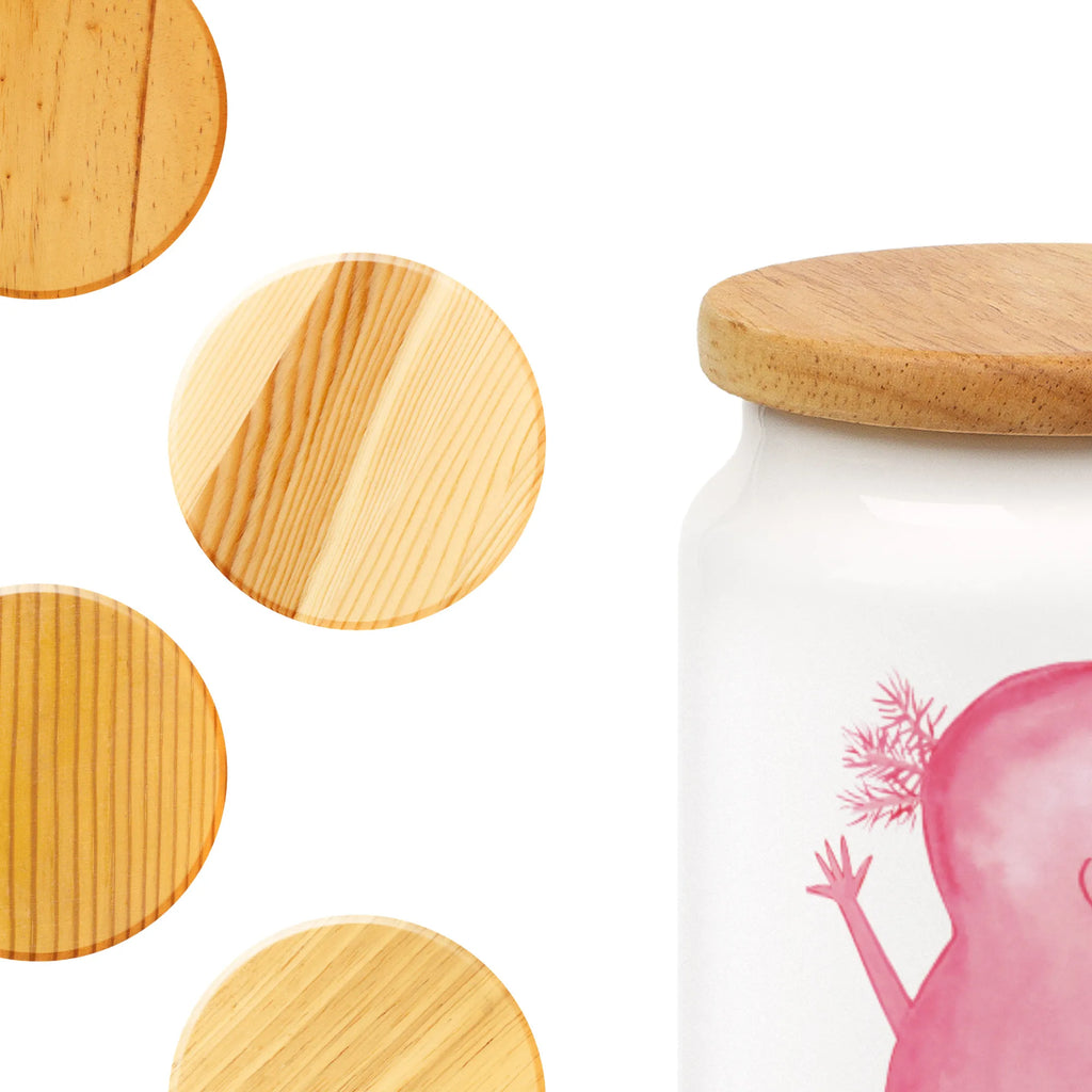 Storage jar axolotl Hooray airtight container, kitchen storage solutions, pantry storage, snack jar, preservative jar, bulk food storage, kitchen canister, storage jar, cookie jar, ceramic jar, food storage container, treat jar, canister, Axolotl, Axelotl, marine animals, Mexican walking fish, salamander, fun, joy, motivation, amphibian, cheerful, axolotl, axolot, satisfaction, tail