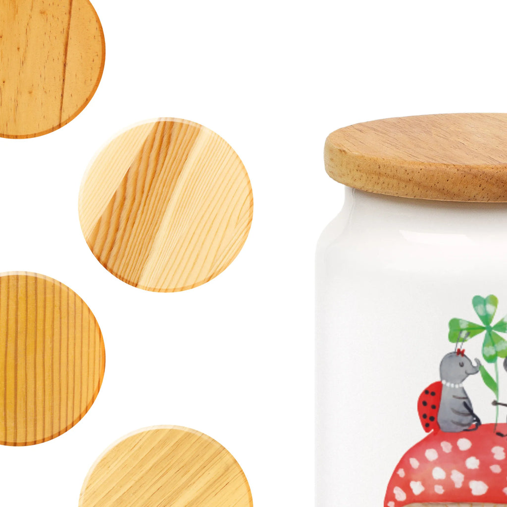 Storage jar ladybug toadstool cookie jar, kitchen storage solutions, kitchen canister, treat jar, canister, pantry storage, preservative jar, ceramic jar, bulk food storage, snack jar, food storage container, airtight container, storage jar, small animals, cute, funny, cute animal motives, hand drawn, small world, funny sayings, good mood, happy, gifts, gift ideas, special gifts, animal lover, card, flat, toadstool, house of fleshy fungi, ladybird, at home, house