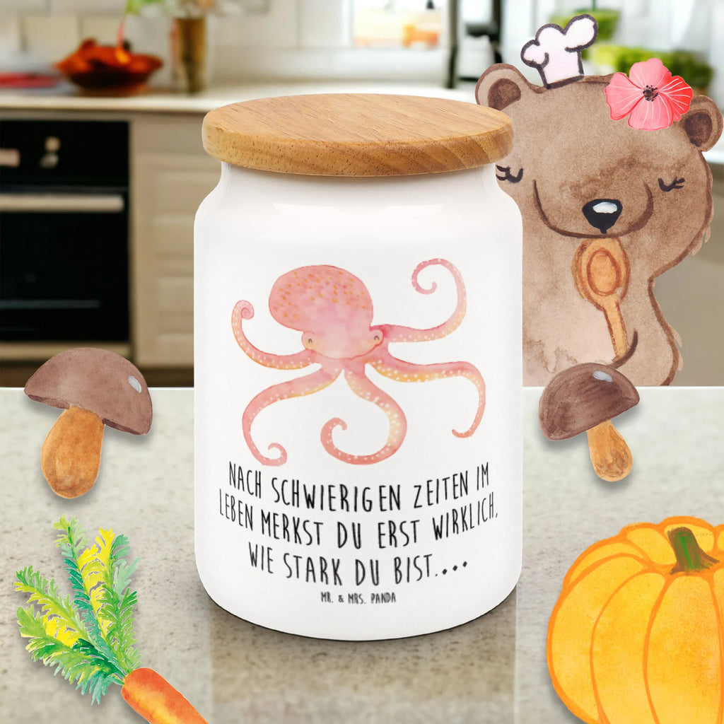 Pojemnik na żywność Ośmiornica Motywy zwierzęce, dobra energia, zabawne powiedzonka, zwierzęta