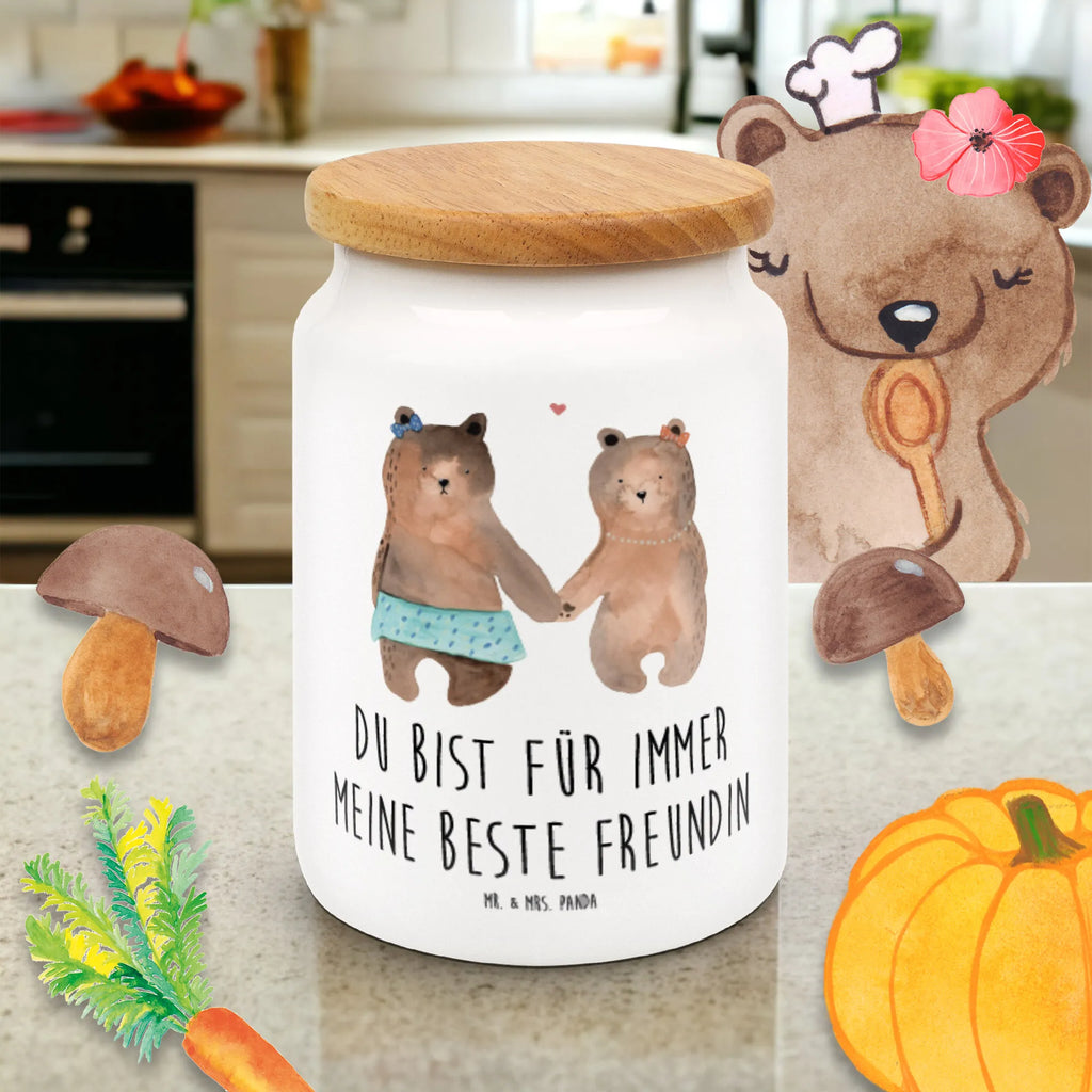 Storage jar bear Girlfriend canister, storage jar, treat jar, snack jar, airtight container, food storage container, ceramic jar, pantry storage, preservative jar, bulk food storage, kitchen canister, cookie jar, kitchen storage solutions, bear, teddy, teddy bear, cuddly toy, bear girlfriend best friend love proof of love loves buddy buddy