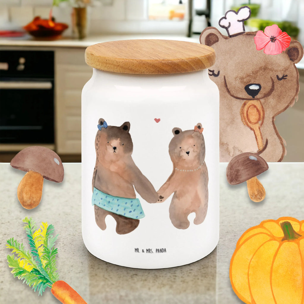 Storage jar bear Girlfriend canister, storage jar, treat jar, snack jar, airtight container, food storage container, ceramic jar, pantry storage, preservative jar, bulk food storage, kitchen canister, cookie jar, kitchen storage solutions, bear, teddy, teddy bear, cuddly toy, bear girlfriend best friend love proof of love loves buddy buddy